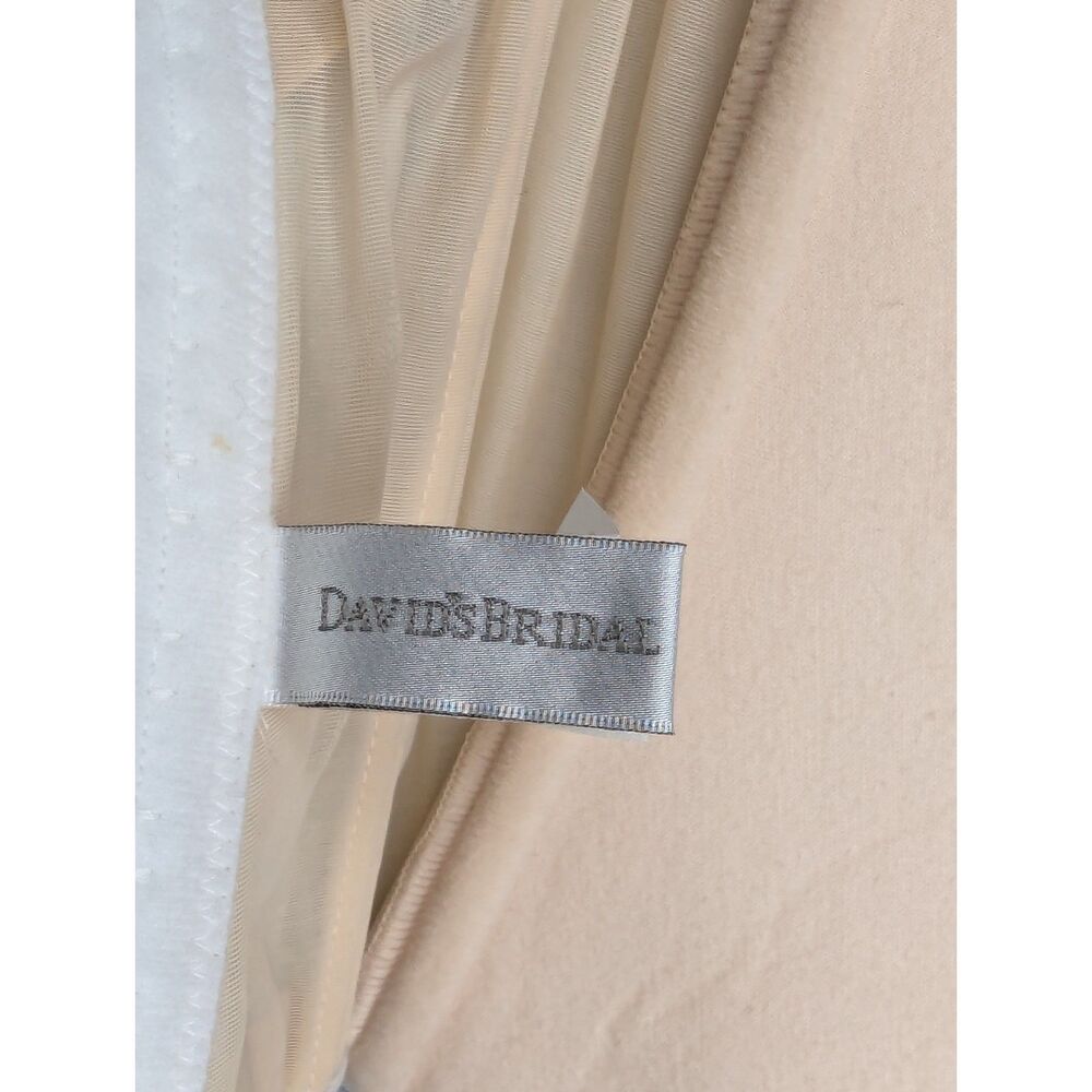 David's Bridal Corset Strapless Bra Shapewear 34B Underwire Off White Formal - Picture 5 of 11